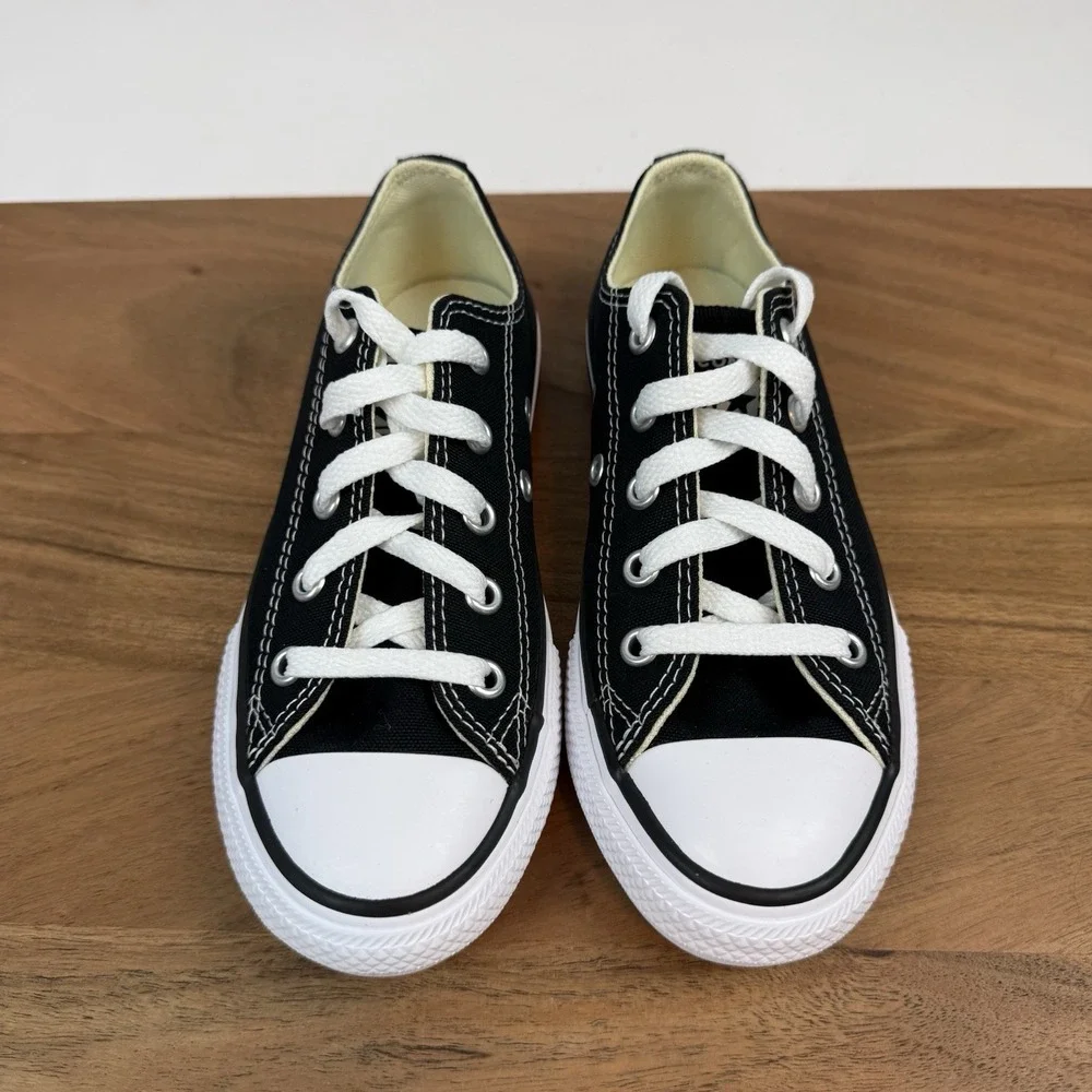 New NIB Little Kids Converse Chuck Taylor All Star OX Black Sneaker‎ 13 C
